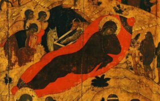 The Nativity Icon by Andrei Rublev