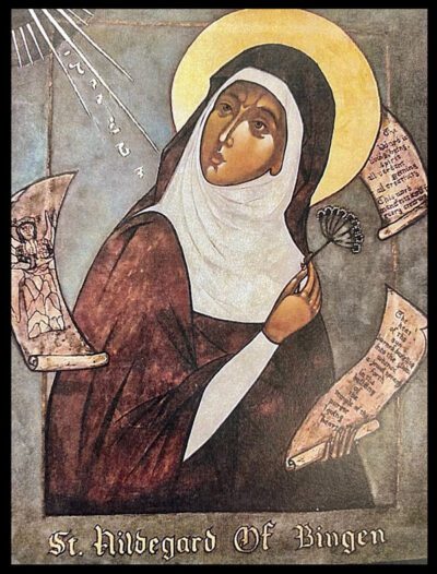 St. Hildegard Of Bingen, Ania Kocurek-Williams - Classical Iconography